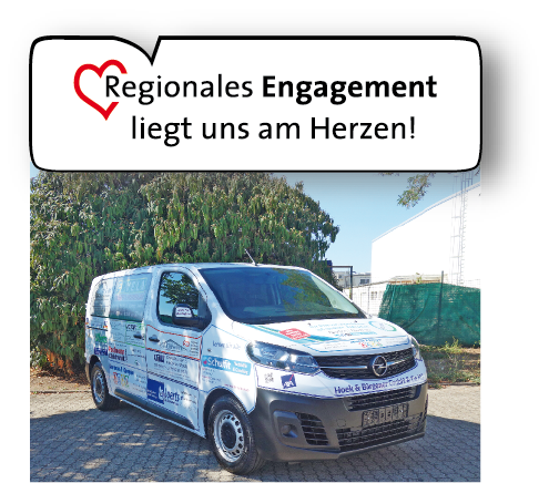 PHS Druck - Regionales Engagement liegt uns am Herzen